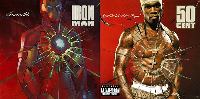 Invincible Iron Man #1 (Art: Brian Stelfreeze)/ 50 Cent's Get Rich or Die Tryin'