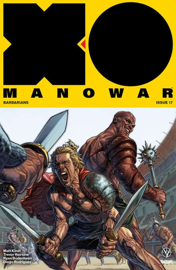 X-O MANOWAR #17 - Cover A by Lewis LaRosa