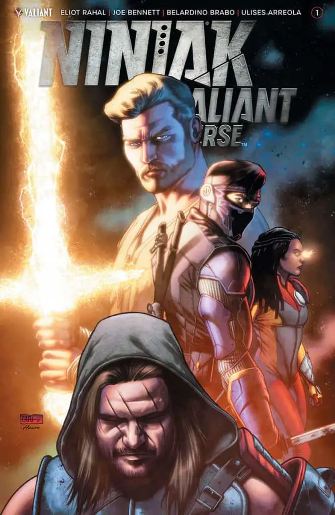 Ninjak vs. the Valiant Universe #1 - Cover B by CAFU