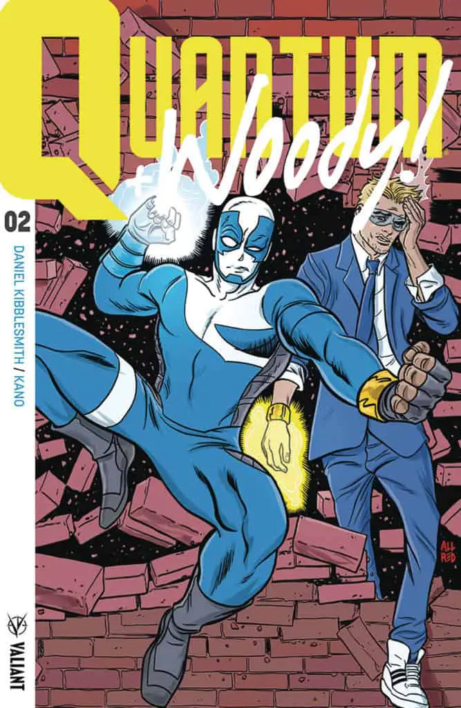 QUANTUM AND WOODY! #2 - Q&W Icon Variant by Mike Allred