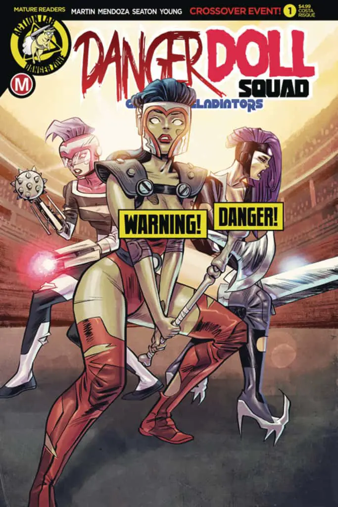 Danger Doll Squad Volume 2 #1 - Cover D Marcelo Costa risqué variant