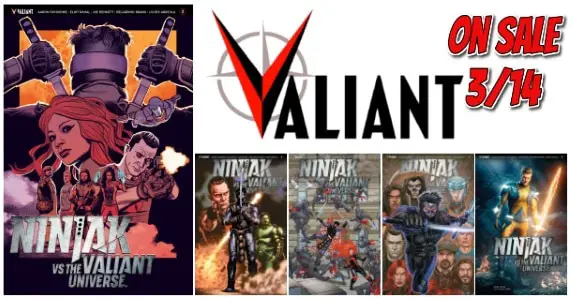 Ninjak vs. the Valiant Universe #3 feature