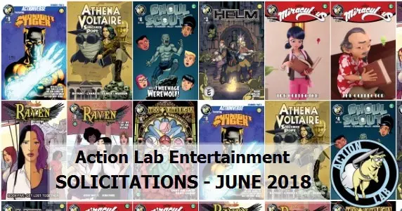 June 2018 Solicits - Action Lab