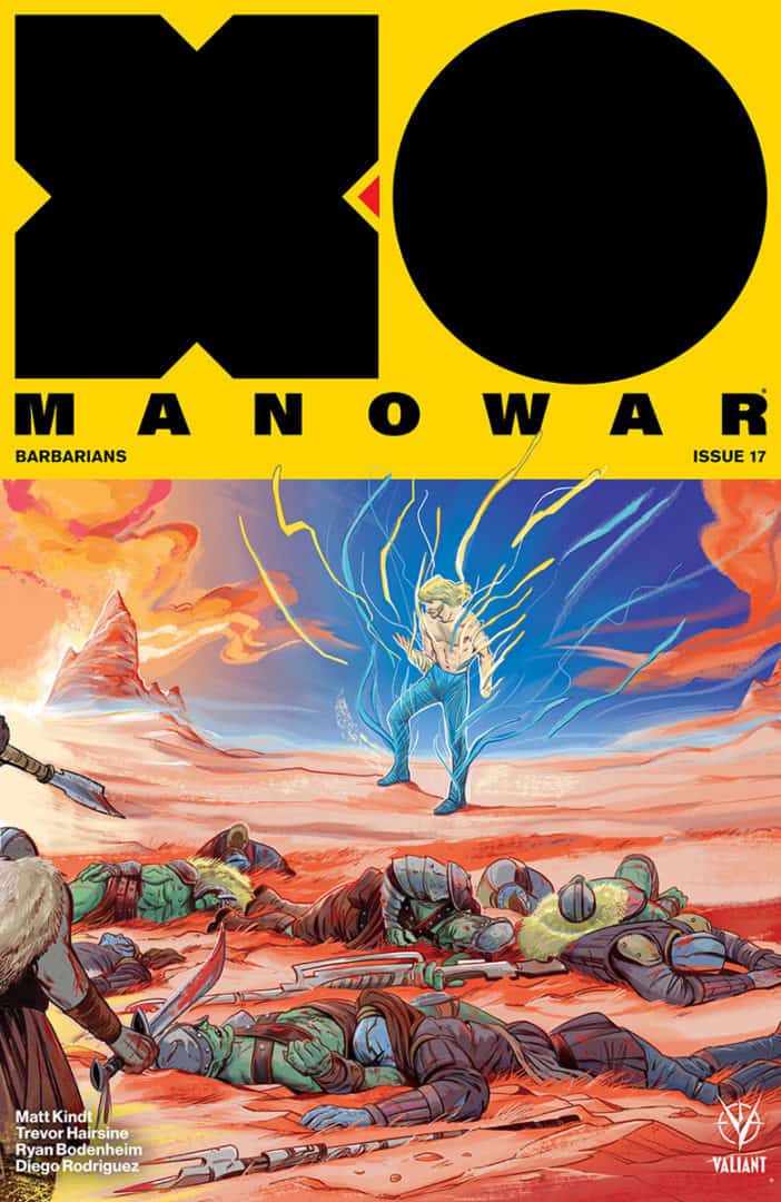 X-O MANOWAR #17 - Interlocking Variant by Veronica Fish
