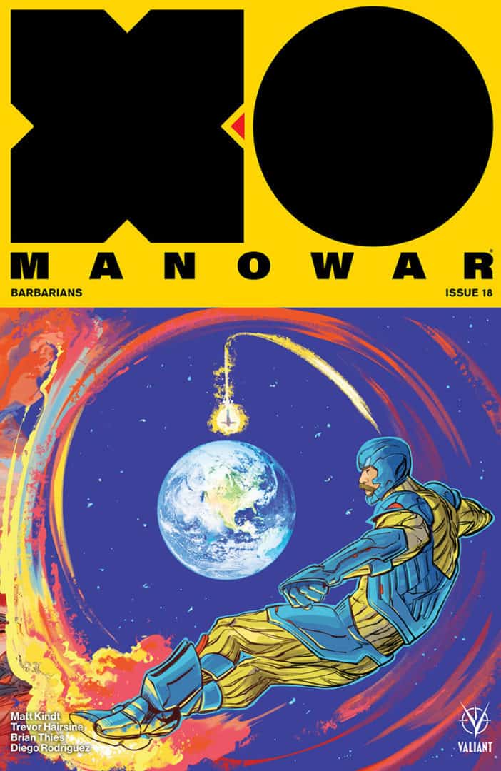 X-O MANOWAR #18 - Interlocking Variant by Veronica Fish