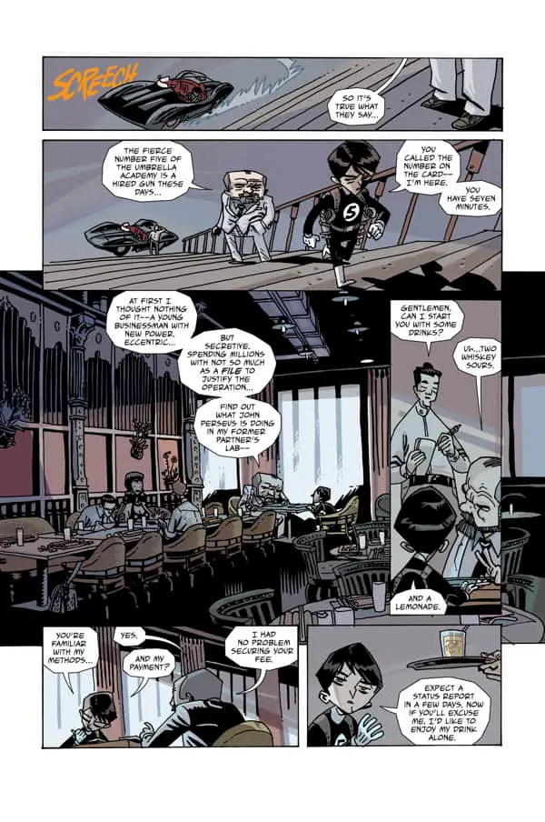 The Umbrella Academy: Hotel Oblivion #1 preview page 3