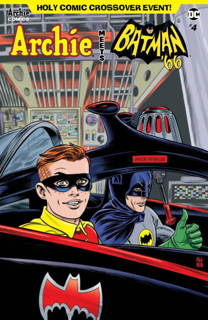 ARCHIE MEETS BATMAN '66 #4 - Main Cover by Michael Allred & Laura Allred