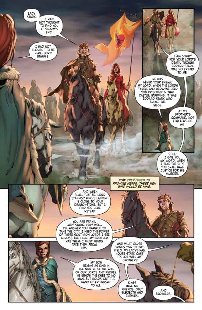 George R. R. Martin’s A CLASH OF KINGS #15 - preview page 2