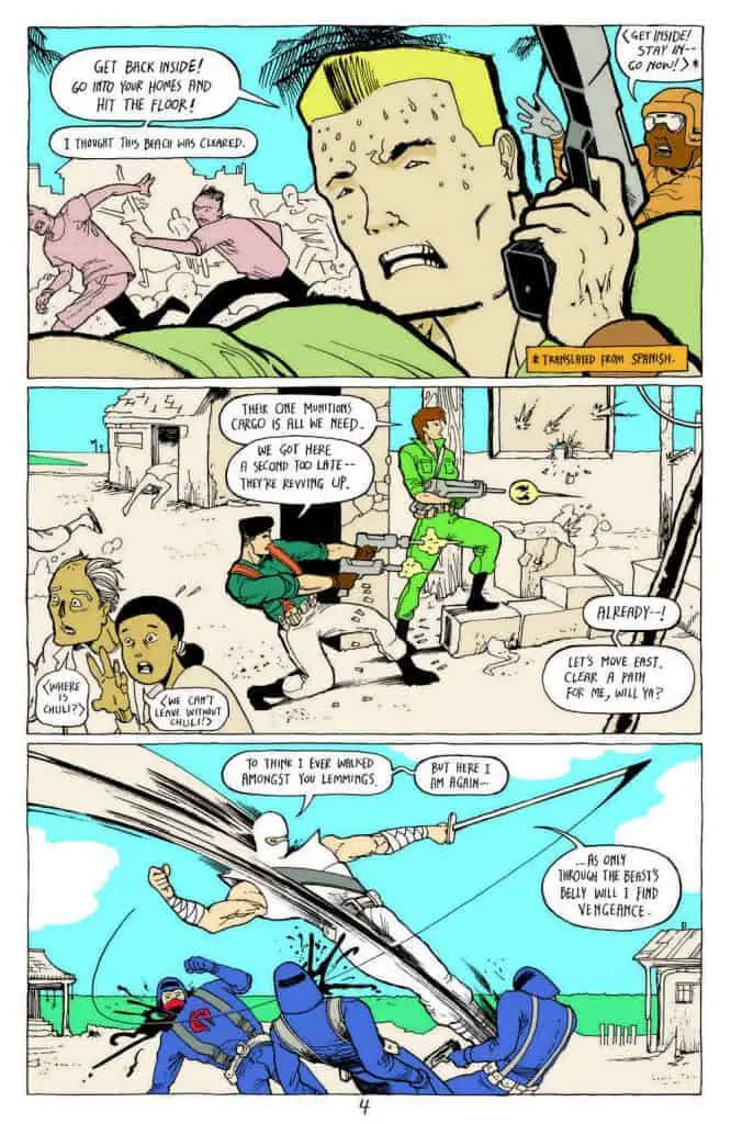 G.I. Joe Sierra Muerte #1 - preview page 5
