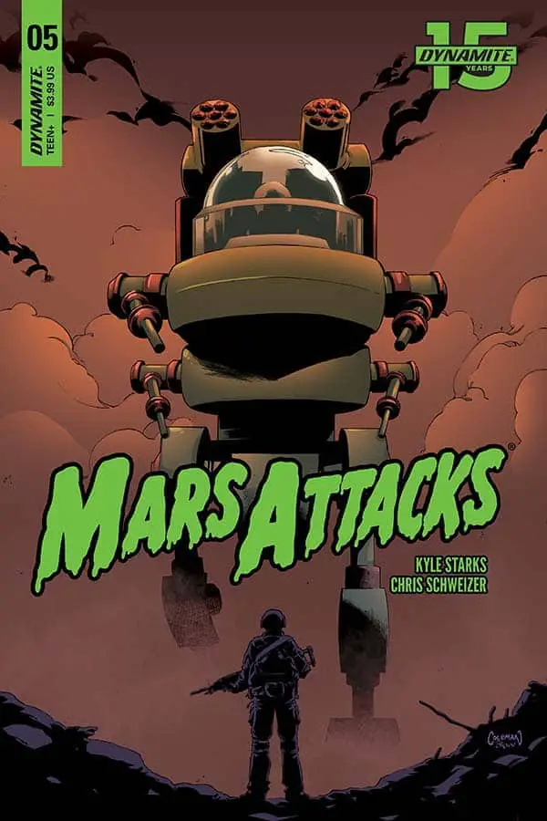 MARS ATTACKS #5 - Cover B