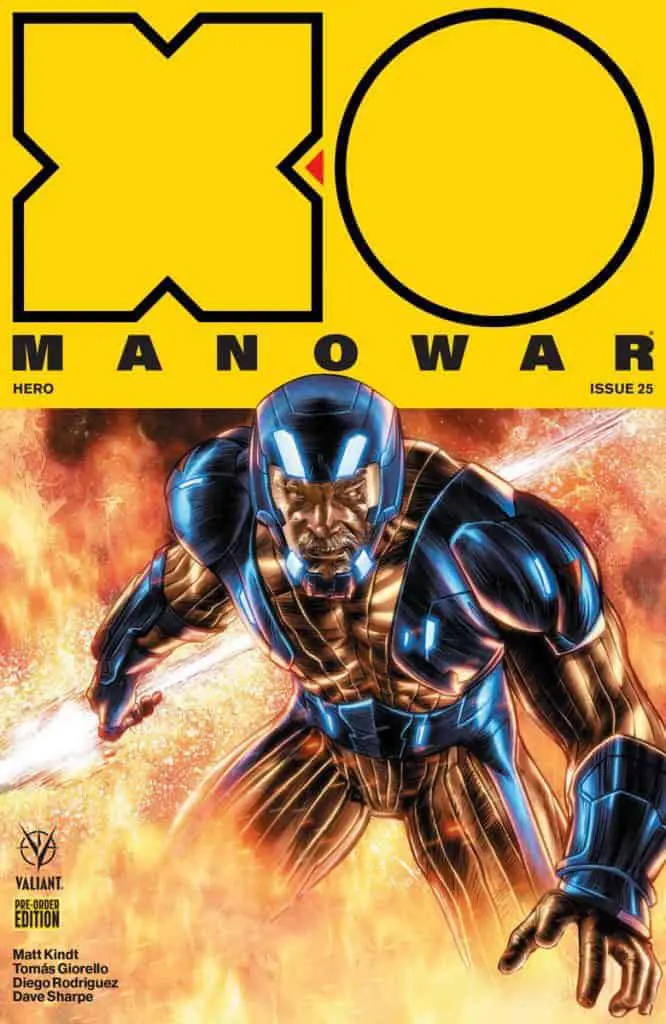 X-O Manowar #25 - Preorder Variant