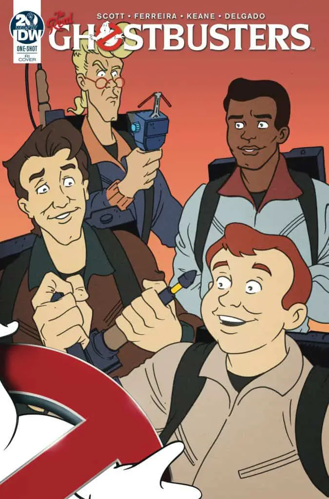 Ghostbusters 35th Anniversary: Real Ghostbusters #1 - Retailer Incentive Variant