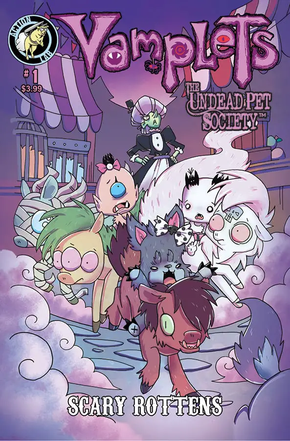 Vamplets Undead Pet Society Scary Rottens #1 Cover B
