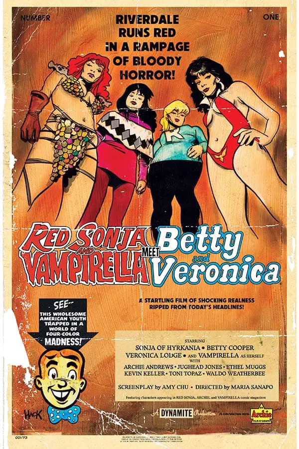 Red Sonja & Vampirella Meet Betty & Veronica #1 - Cover C