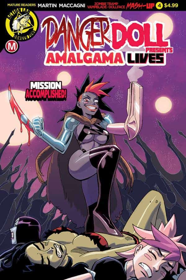 Danger Doll Squad Amalgama Lives #4 Cover A