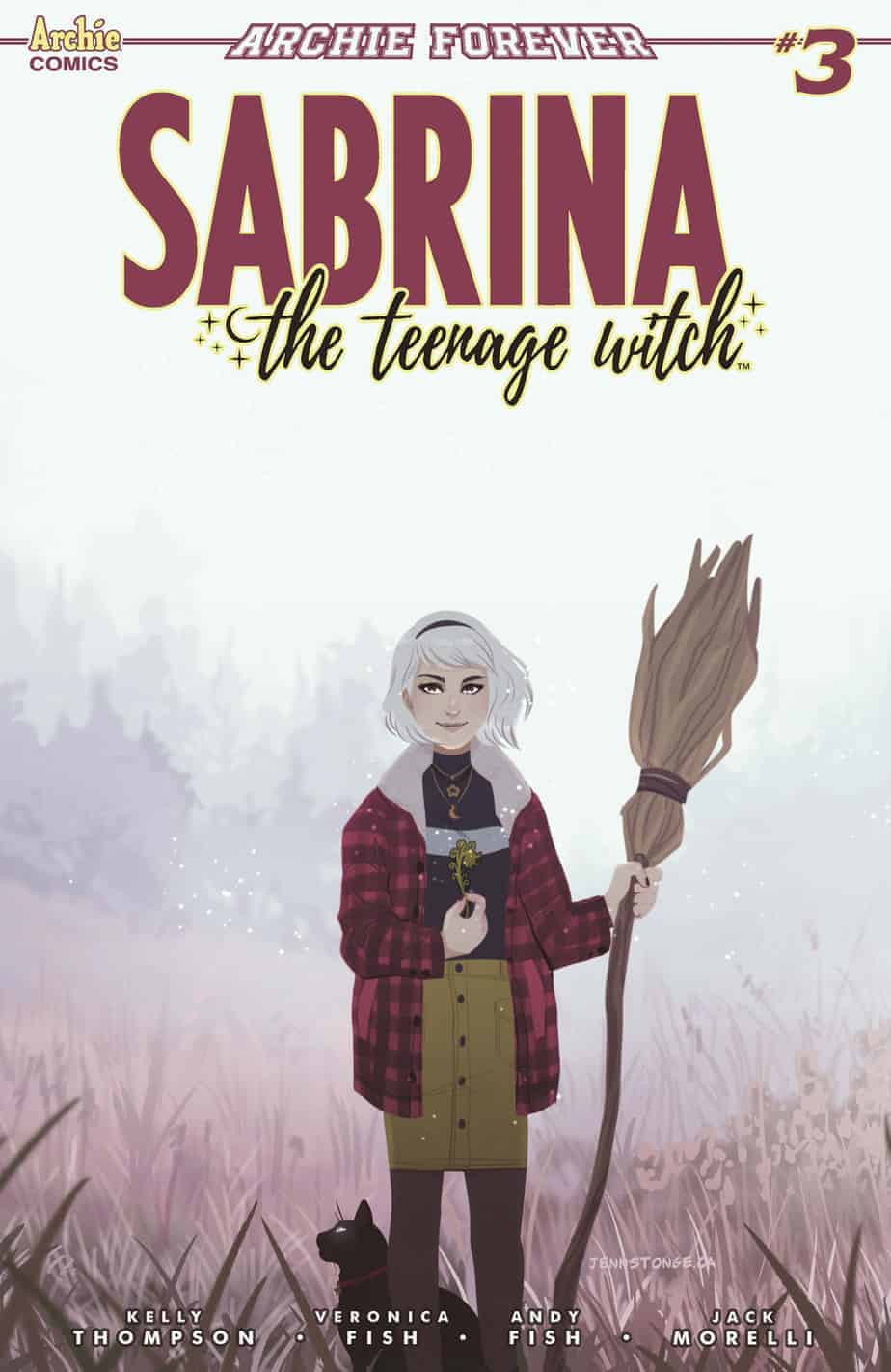 SABRINA THE TEENAGE WITCH #3 - Variant Cover by Jenn St.-Onge