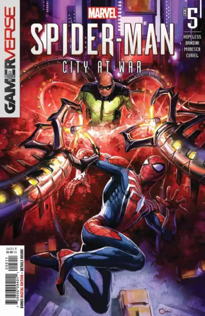 MARVEL'S SPIDERMAN CITY AT WAR #5 - Cover A