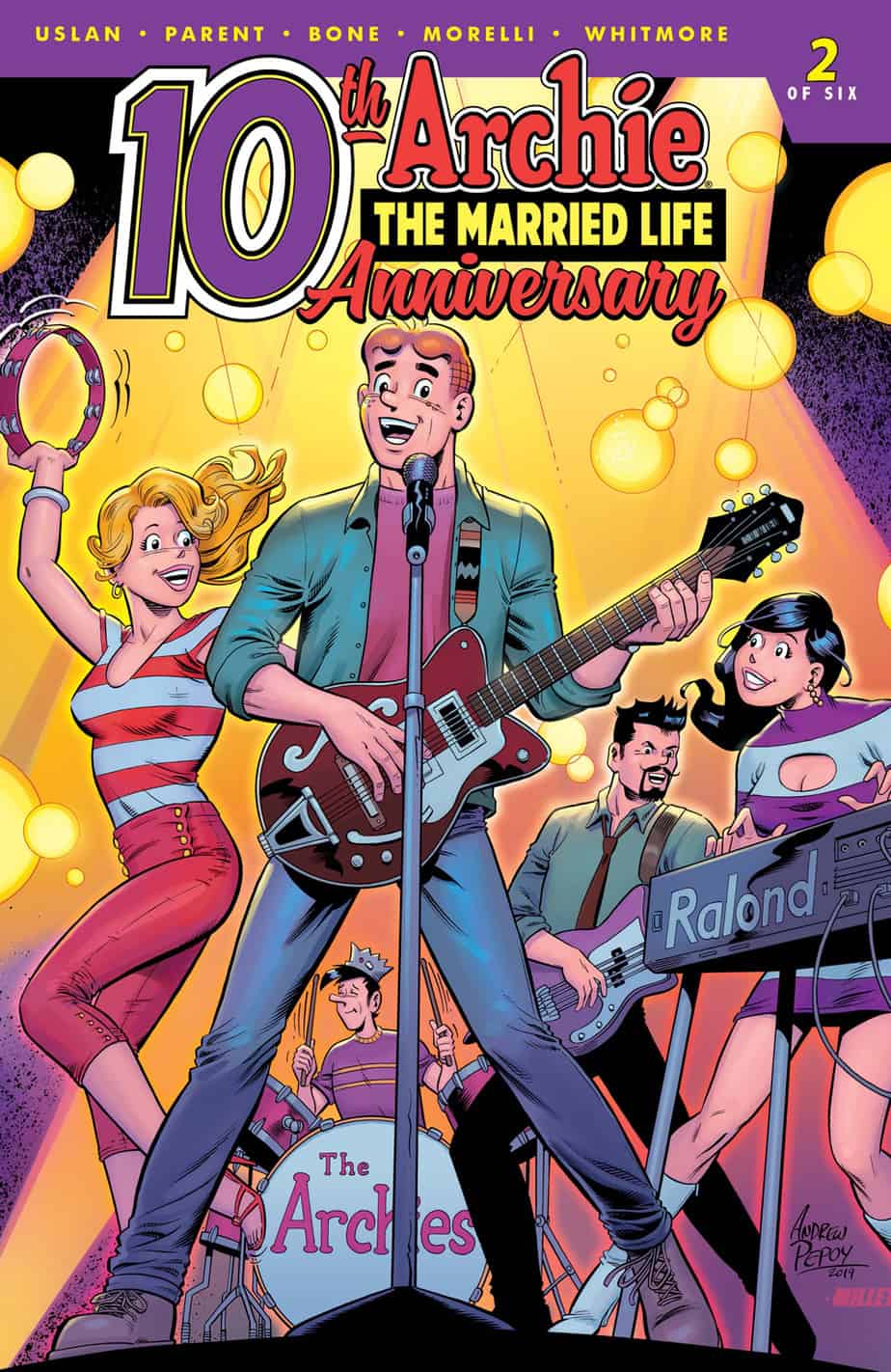 ARCHIE THE MARRIED LIFE: 10th ANNIVERSARY #2 - Variant Cover by Andrew Pepoy