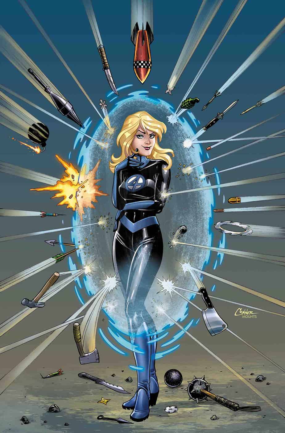 INVISIBLE WOMAN #2 - Cover B