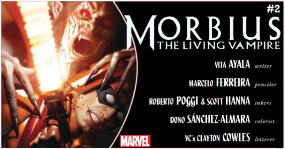 Morbius #2 preview feature