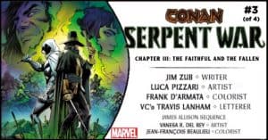 Conan Serpent War #3