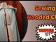 Sewing a hooded cloak
