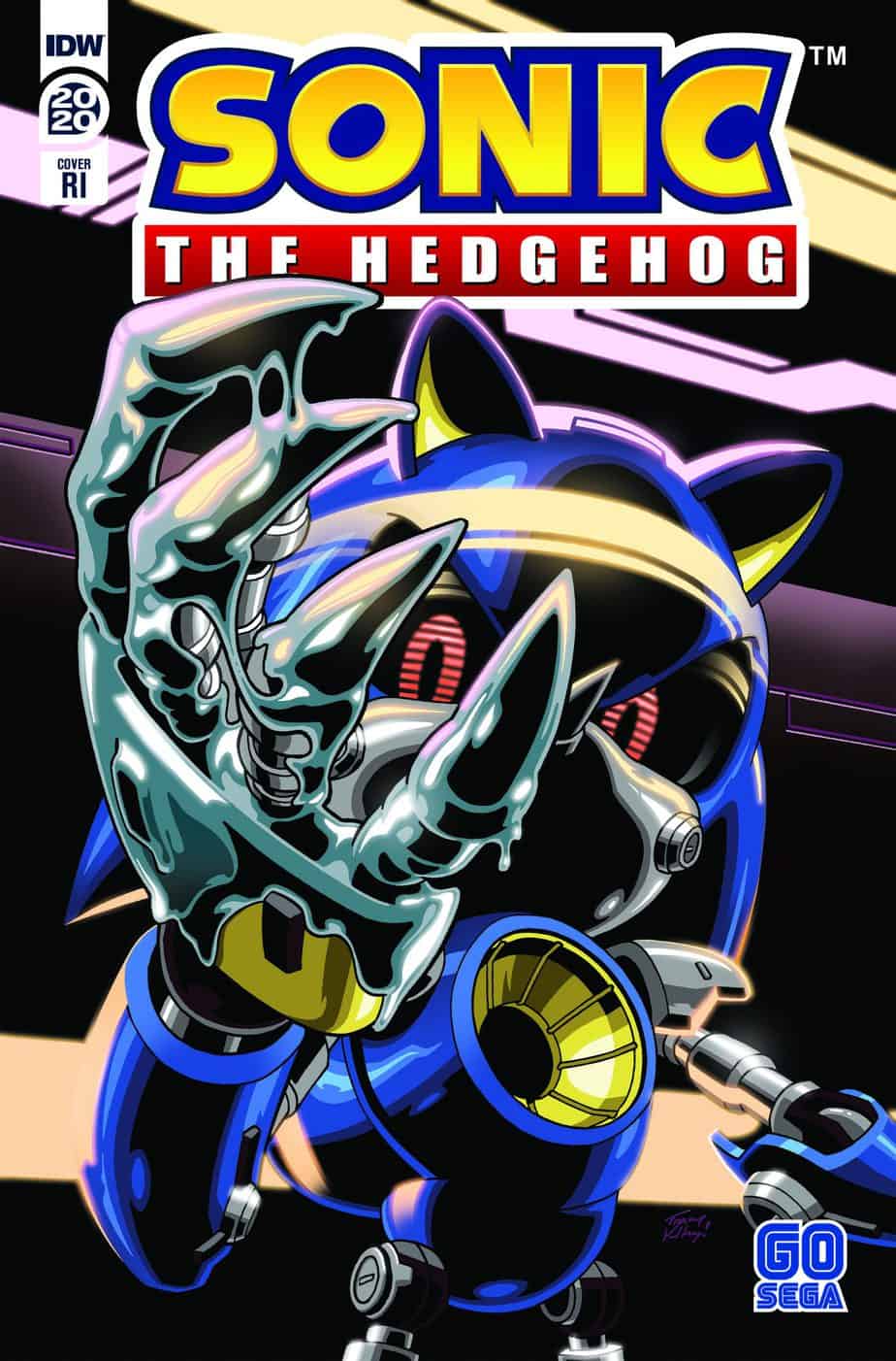 SONIC THE HEDGEHOG ANNUAL 2020 - Retailer Incentive Cover