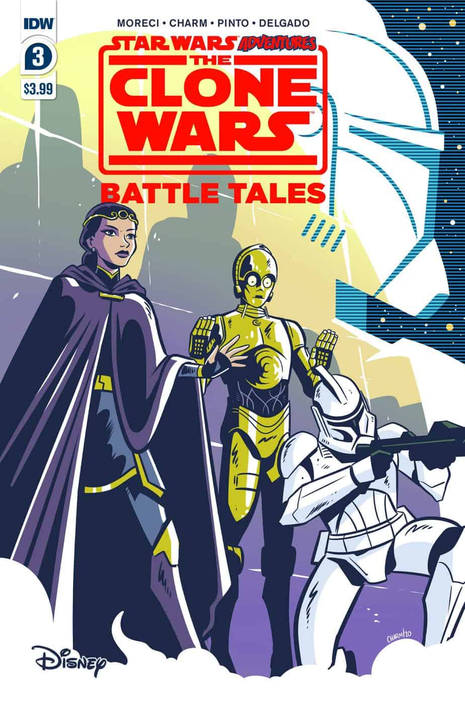 STAR WARS ADVENTURES: CLONE WARS - Battle Tales #3 - Cover A