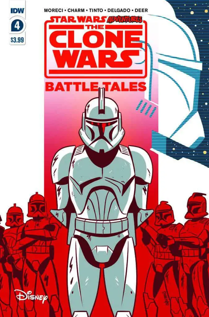 STAR WARS ADVENTURES: CLONE WARS – Battle Tales #4 - Cover A