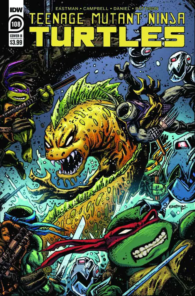Teenage Mutant Ninja Turtles #108 - Cover B