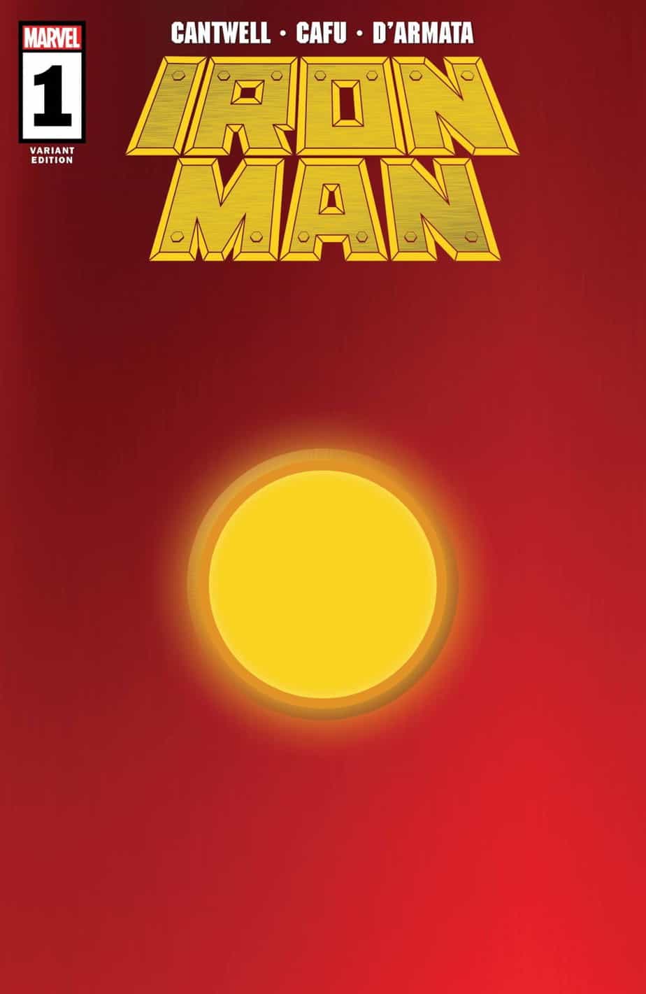 IRON MAN #1 - Cover I