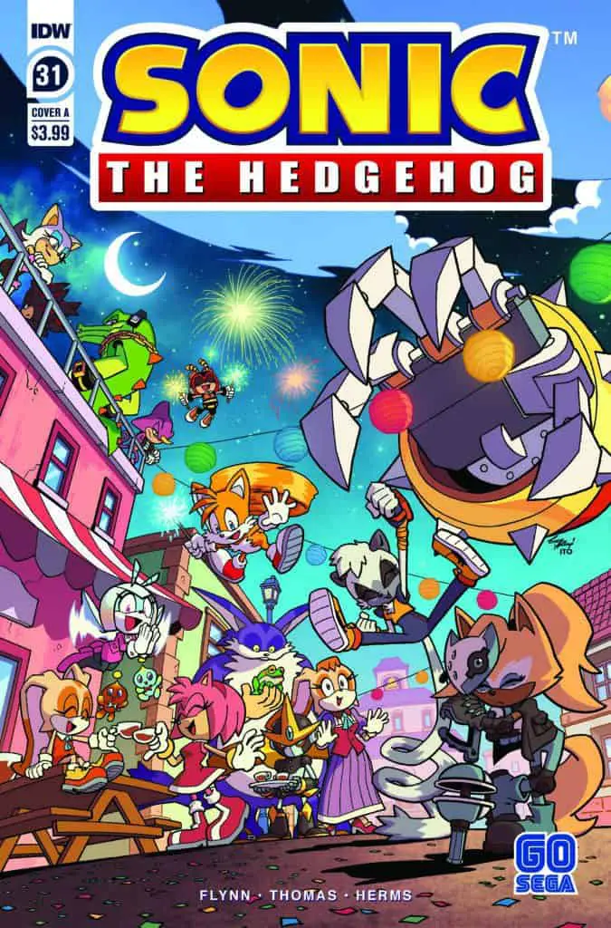 Sonic the Hedgehog #31 - Cover A