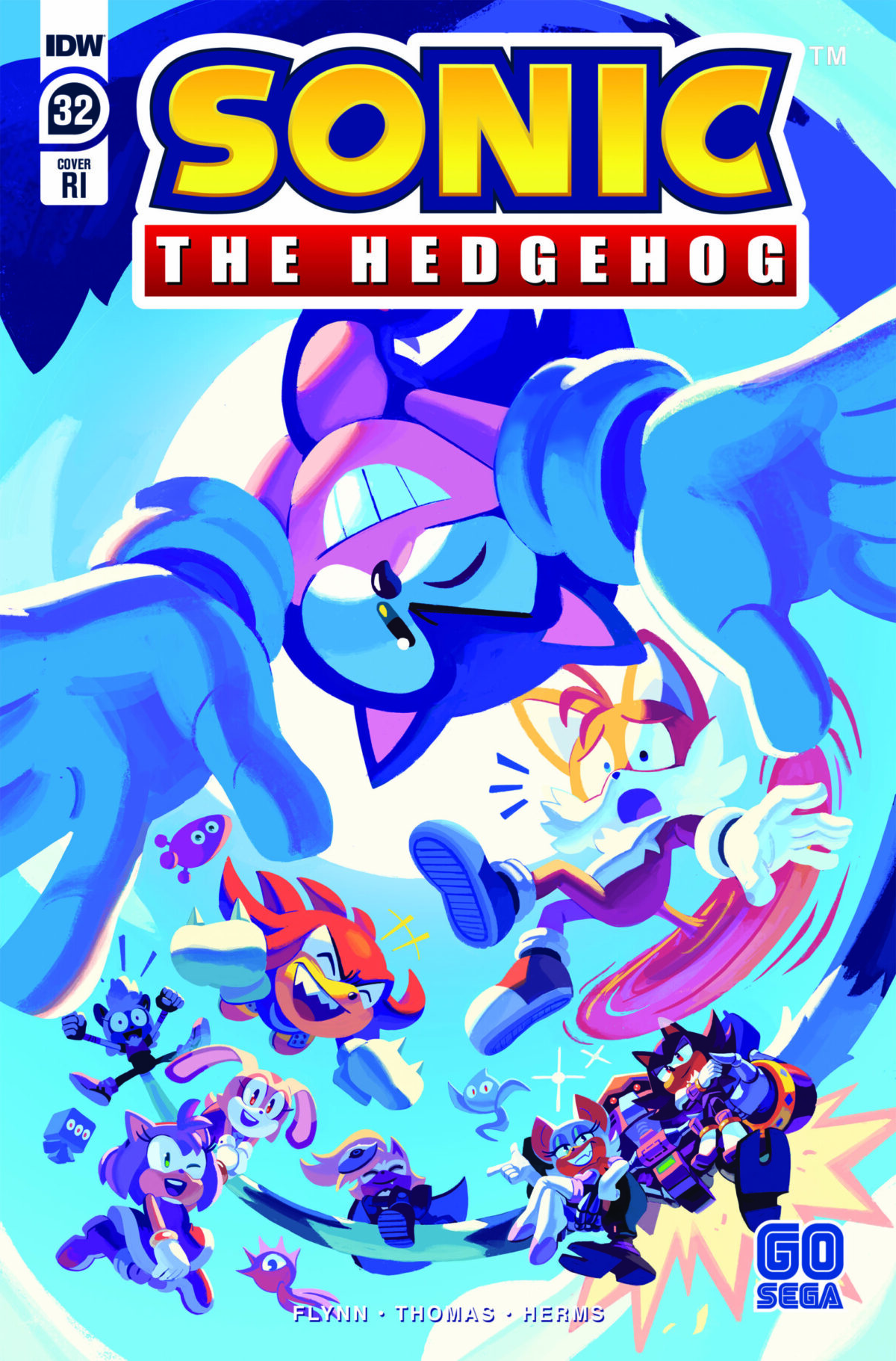 Sonic the Hedgehog #32 - Retailer Incentive Cover