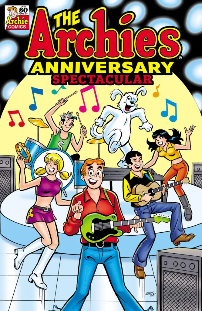 THE ARCHIES ANNIVERSARY SPECTACULAR cover by Jeff Shutlz, Rosario "Tito" Peña
