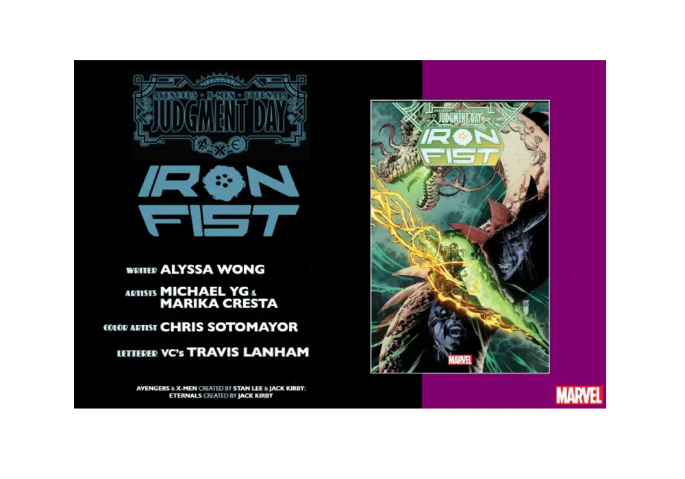 Preview Marvel S 10 12 Release A X E Iron Fist 1 PopCultHQ   A.X.E. Iron Fist 1 Preview Feature 