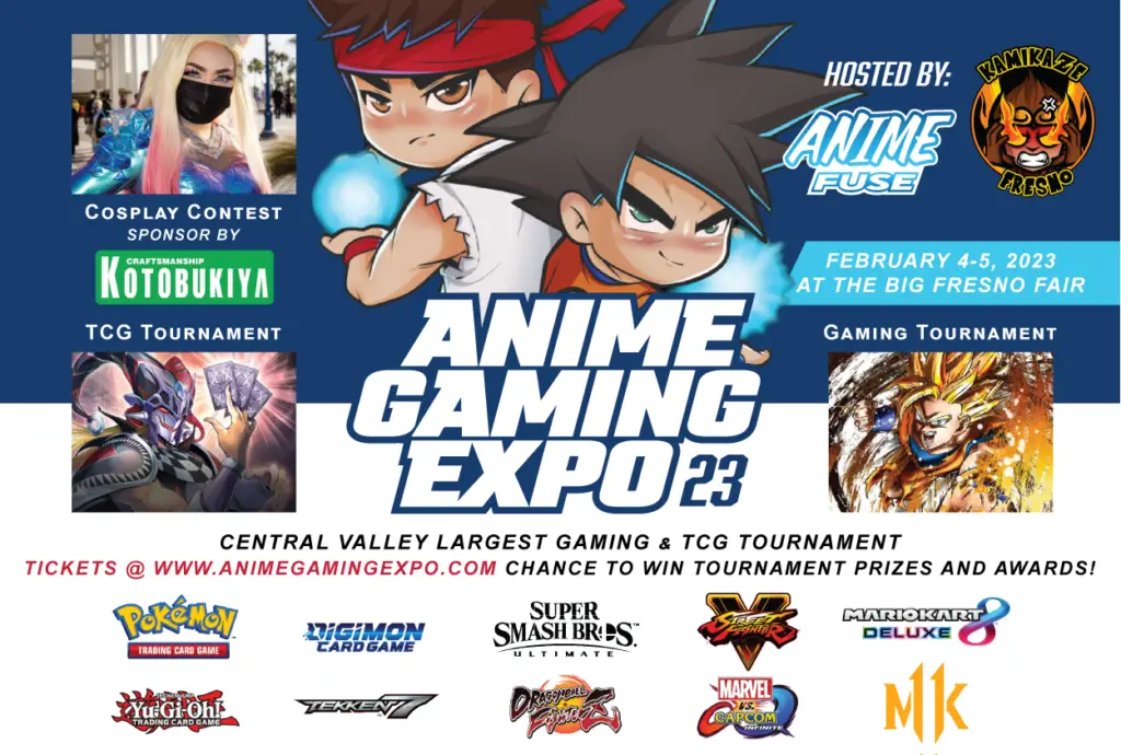 Anime Gaming Expo is in Fresno next month | YourCentralValley.com